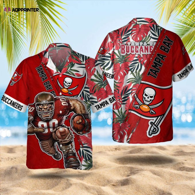 Tampa Bay Buccaneers Summer Hawaiian Shirt Gift Men Women Gift Men Women