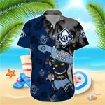 Tampa Bay Rays MLB-Hawaiian Shirt Gift Men Women Gift Men Women Custom T-38175