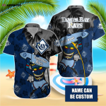 Tampa Bay Rays MLB-Hawaiian Shirt Gift Men Women Gift Men Women Custom T-38175