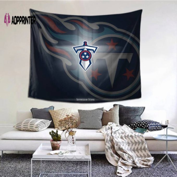 Cozy Tennessee Titans Tapestry -151820: Perfect Table Cloth or Wall Hanging