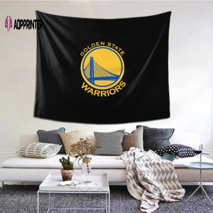 Golden State Warriors Tapestry Wall Hanging: Sporty Décor for Fans -153420