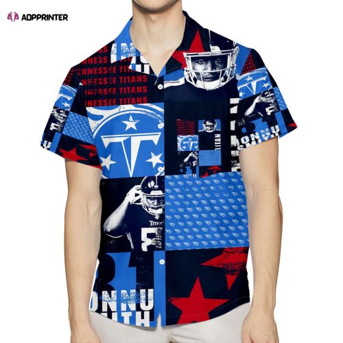 Tennessee Titans Jonnu Smith1 3D All Over Print Summer Beach Hawaiian Shirt Gift Men Women Gift Men Women With Pocket