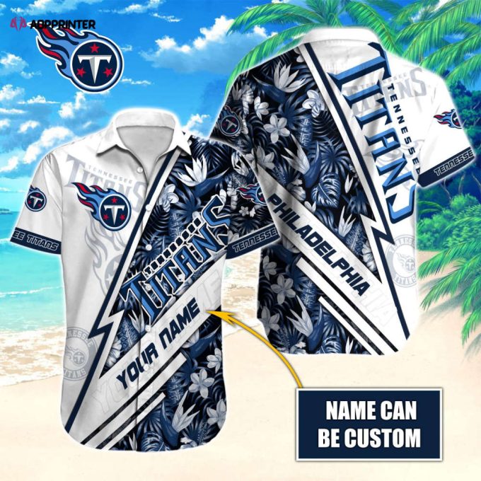 Tennessee Titans NFL-Hawaiian shirt Custom T-40920