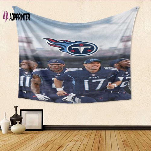 Tennessee Titans Players1 Gift For Fan 3D Full Printing Tapestry
