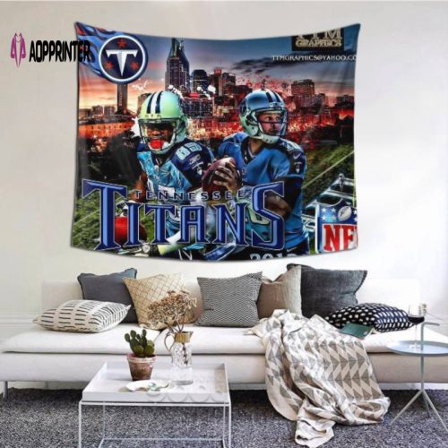 Tennessee Titans tapestry -152034 Tapestry Wall Hanging Is Lightweight