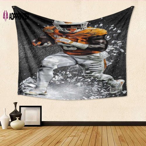 Tennessee Volunteers Player TA10 Gift For Fan 3D Full Printing Tapestry