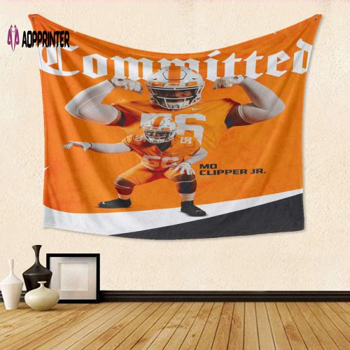 Unique Tennessee Volunteers Player TA5 Tapestry – Perfect Gift for Fans 3D Full Printing