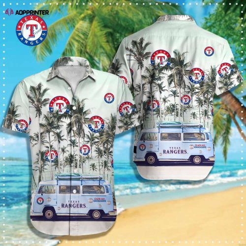 Texas Rangers MLB-Hawaiian shirt Q-49288