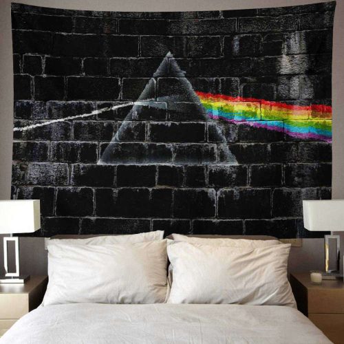 The Dark Side Of The Moon In The Wall Art Pink Floyd Tapestry