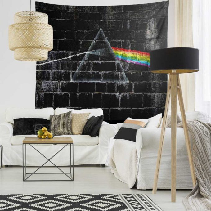 The Dark Side Of The Moon In The Wall Art Pink Floyd Tapestry