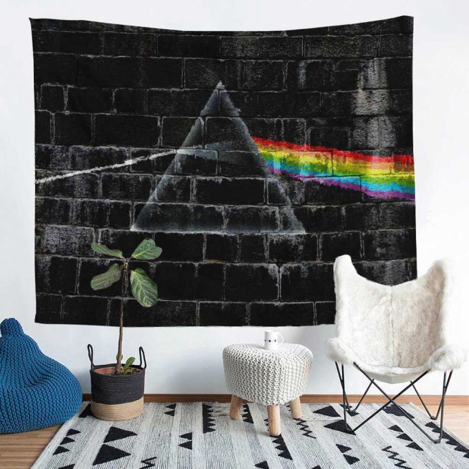 The Dark Side Of The Moon In The Wall Art Pink Floyd Tapestry