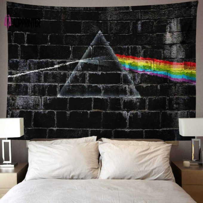 The Dark Side Of The Moon In The Wall Art Pink Floyd Tapestry