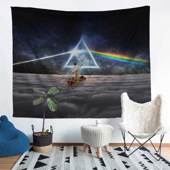 The Endless River x DSOTM Pink Floyd Tapestry