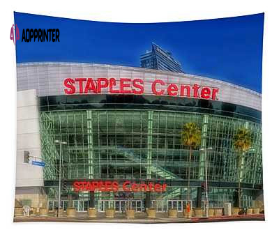 Get Captivated by Staples Center Carol M Highsmith Tapestry – A Stunning Masterpiece!