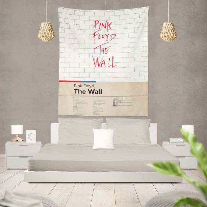 The Wall Album List Art Pink Floyd Tapestry