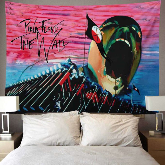 The Wall Hammers & Scream Pink Floyd Tapestry