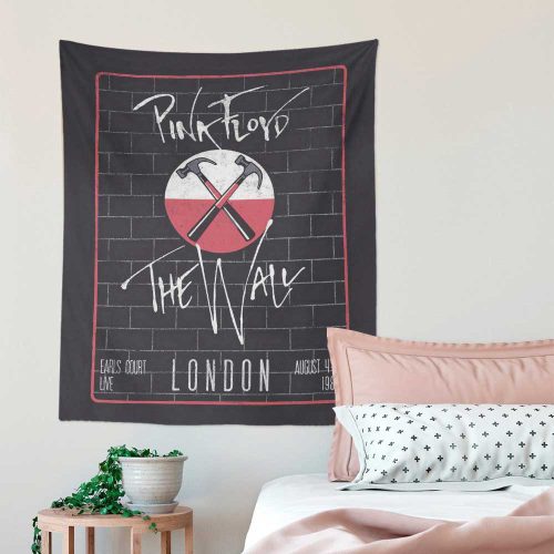 The Wall London Live Pink Floyd Tapestry