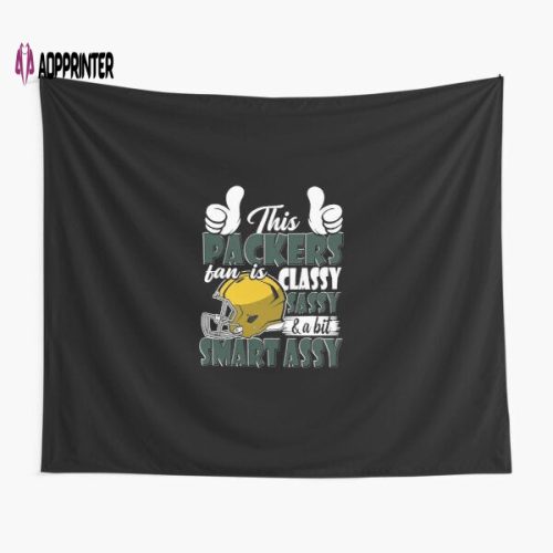 Chic and Clever Fan Tapestry: Classy Sassy and Smart Assy Gifts