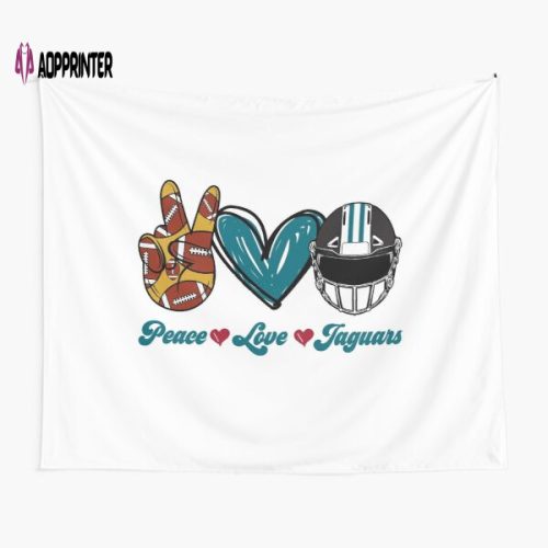 Classy Sassy Smart Jacksonville Jaguars Tapestry Gift for Fans – Stay Cool and Stylish!