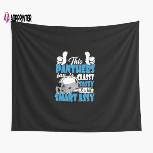 This Panthers Fan Is Classy And A Bit Smart Tapestry Gifts For Fans