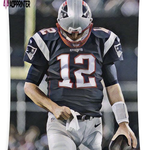 Tom Brady New England Patriots Tapestry Gifts For Fans 41