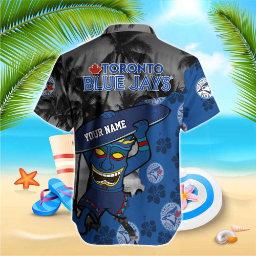 Toronto Blue Jays MLB-Hawaiian Shirt Gift Men Women Gift Men Women Custom T-38175