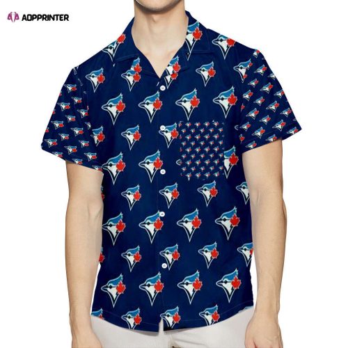 Toronto Blue Jays5 3D All Over Print Summer Beach Hawaiian Shirt Gift Men Women Gift Men Women With Pocket