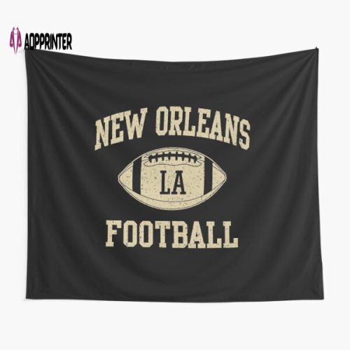 Vintage New Orleans Louisiana Nola Retro Tapestry Gifts For Fans