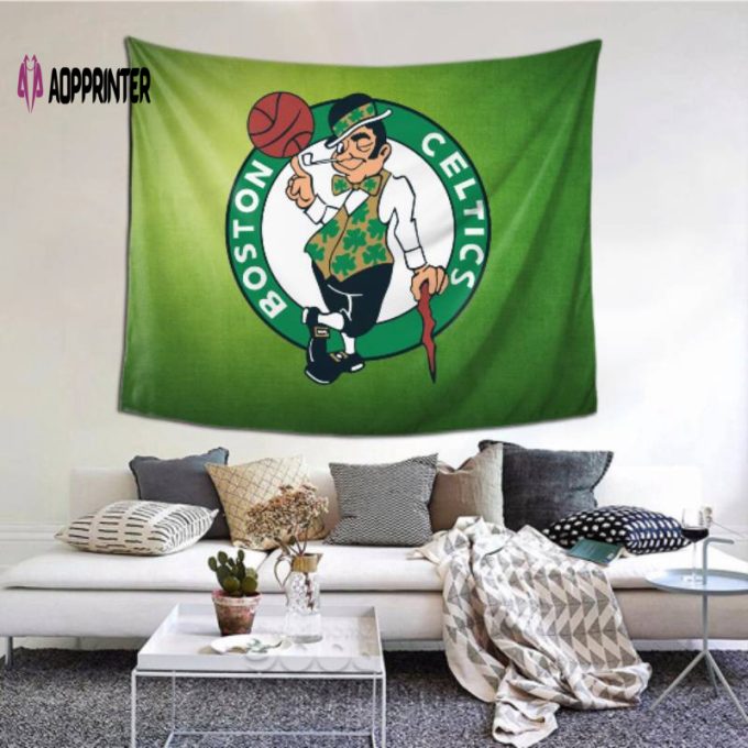 Official Boston Celtics Wall Hangings Tapestry – Vibrant Decoration