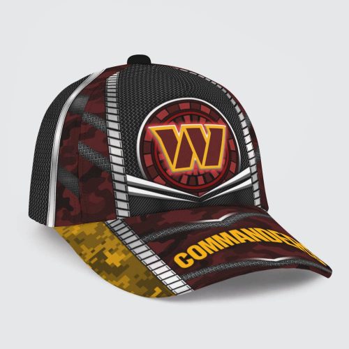 Washington Commanders Digital Camo Print Baseball Classic Baseball Classic Cap Men Hat Men Hat