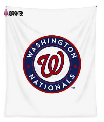 Washington Nationals Leon Ensminger Transparent Tapestry