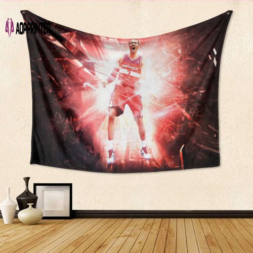 Get Your 3D Full Printing John Wall2 Tapestry – Perfect Washington Wizards Gift