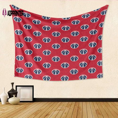 Washington Wizards 6 Gift: 3D Full Printing Tapestry – Perfect for Fans!