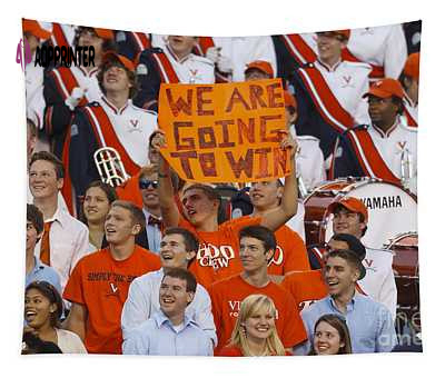 We Are Going To Win University Of Virginia Jason O Watson Tapestry