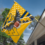 West Virginia Mountaineers American Landscape House Flag