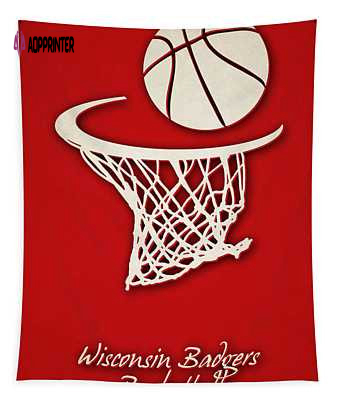 Shop Wisconsin Badgers Basketball Joe Hamilton Tapestry – Official Fan Gear