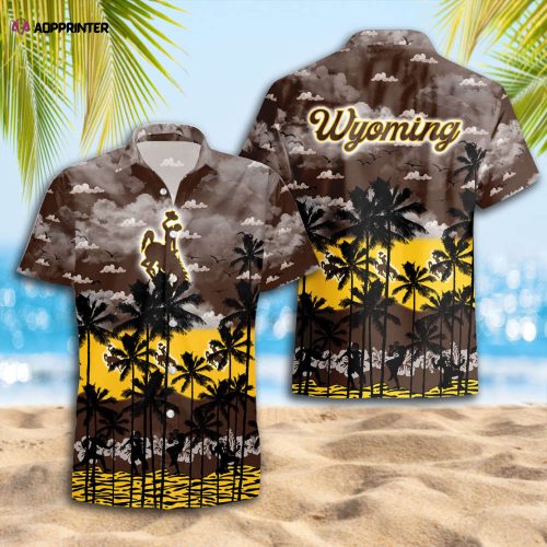 Wyoming Cowboys Hawaiian Shirt Gift Men Women Gift Men Women Trending Summer. Gift For Fan S88912