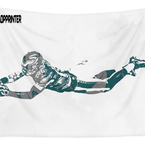 Zach Ertz Philadelphia Eagles Pixel Art 11 Tapestry Gifts For Fans