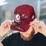 Alabama Crimson Tide American Flag Metal Printed Baseball Classic Baseball Classic Cap Men Hat Men Hat