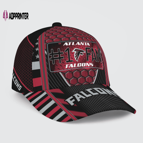 Atlanta Falcons #1 Fan All Over Print Baseball Classic Baseball Classic Cap Men Hat Men Hat
