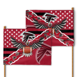 Atlanta Falcons American Landscape House Flag