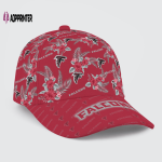 Atlanta Falcons Floral Hawaiian Adjustable Baseball Classic Baseball Classic Cap Men Hat Men Hat