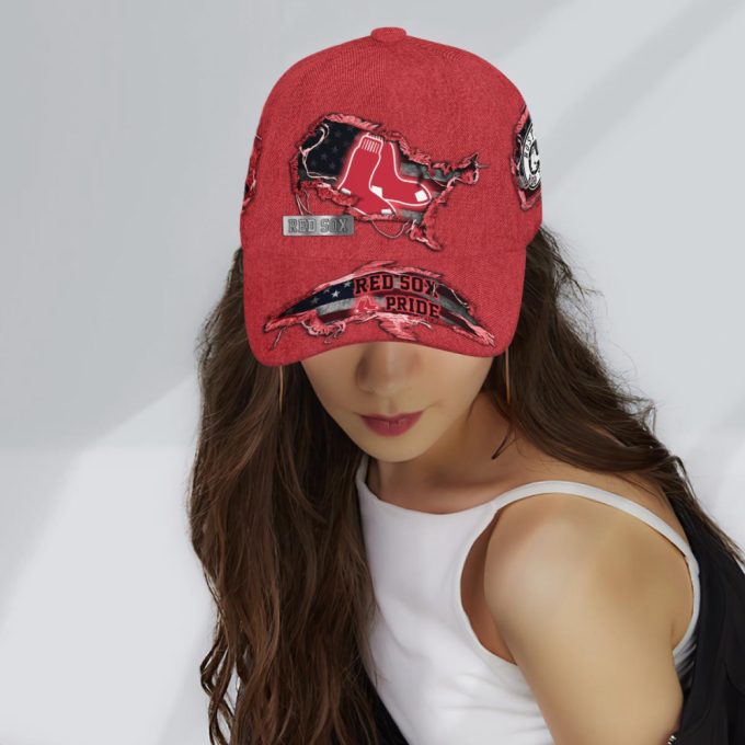 Boston Red Sox American Flag Classic Baseball Classic Baseball Classic Cap Men Hat Men Hat