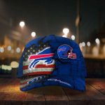 Buffalo Bills American Flag Metal Printed Baseball Classic Baseball Classic Cap Men Hat Men Hat