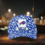 Buffalo Bills Digital Camo AOP Classic Baseball Classic Baseball Classic Cap Men Hat Men Hat