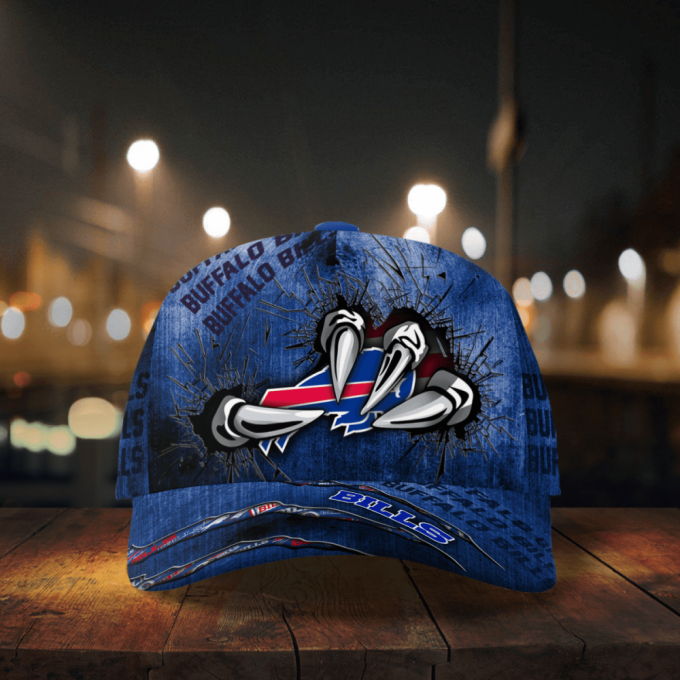 Buffalo Bills Flag 3D Dragon Classic Baseball Classic Cap Men Hat