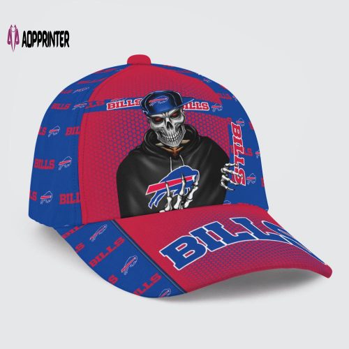 Buffalo Bills Skull Team Logo Baseball Classic Baseball Classic Cap Men Hat Men Hat