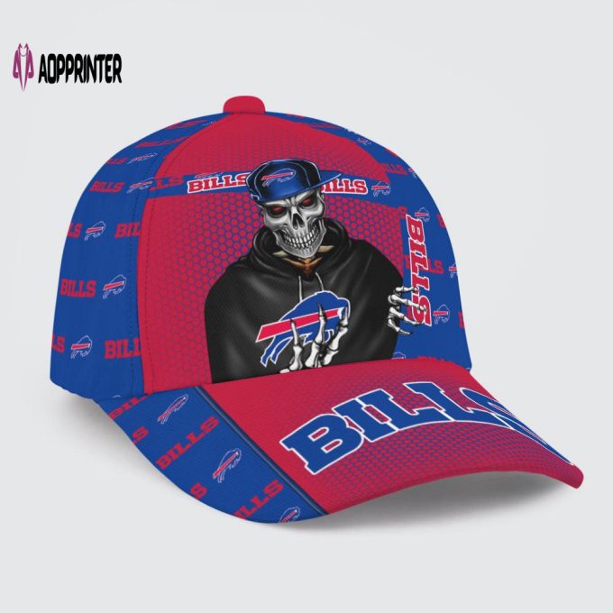 Buffalo Bills Skull Team Logo Baseball Classic Baseball Classic Cap Men Hat Men Hat