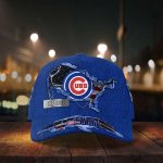 Chicago Cubs American Flag Classic Baseball Classic Cap Men Hat