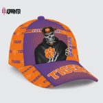 Clemson Tigers Skull Team Logo Baseball Classic Cap Men Hat